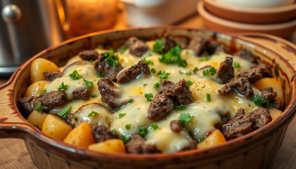 beef and potato casserole