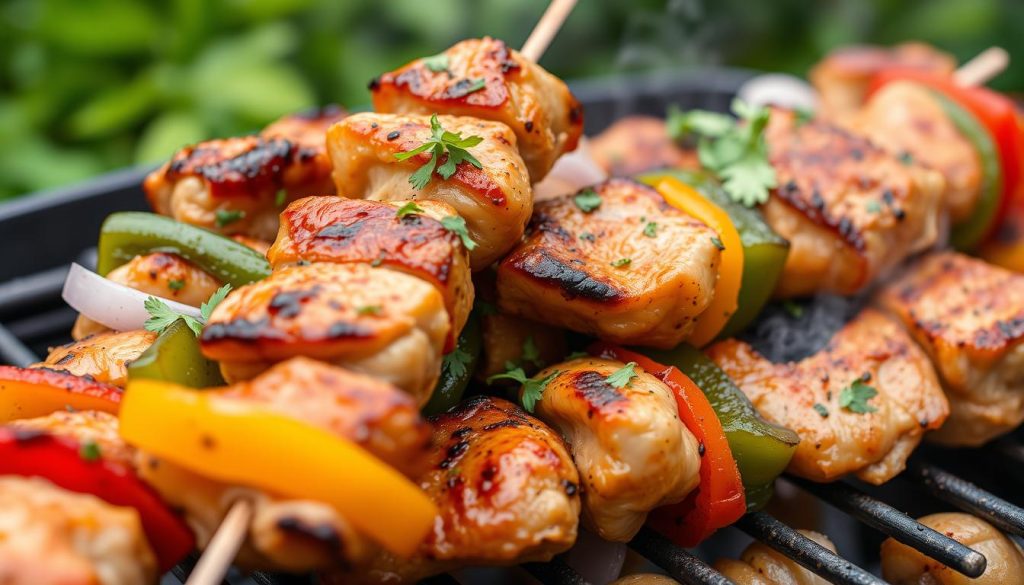 chicken skewers