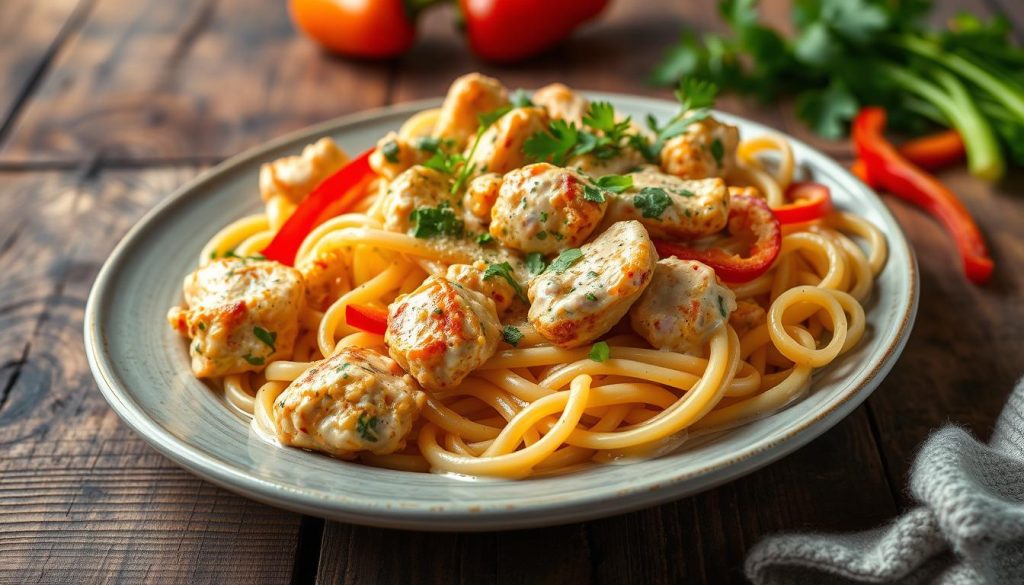 spicy chicken pasta