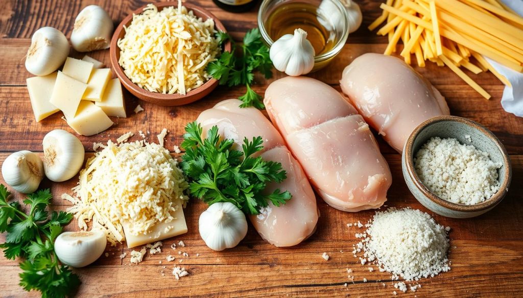 Ingredients for Parmesan Chicken Recipes